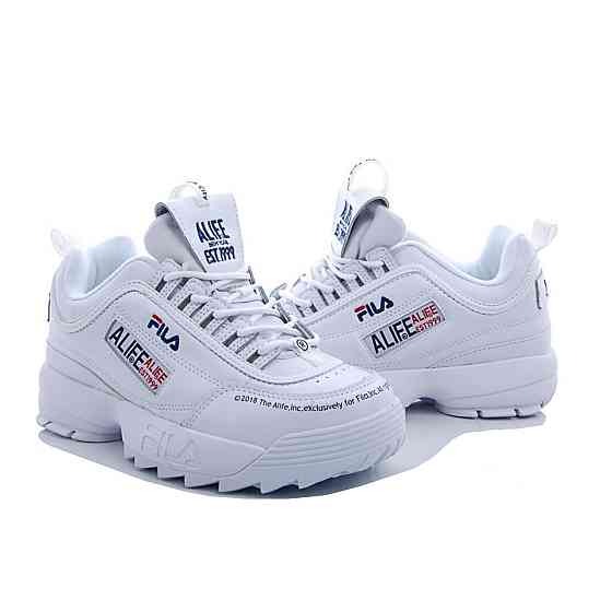 Кроссовки Женские FILA Disruptor Белые Кожаные Фила (размеры: 36,37,38,39,40) Видео Обзор Днепр