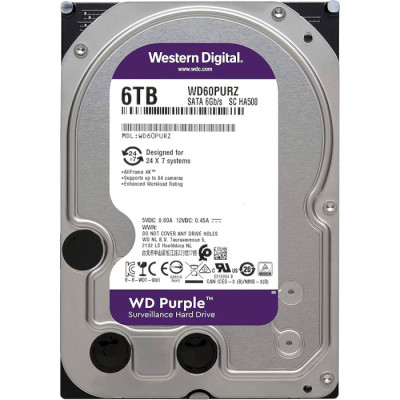 Жорсткий диск 3.5" 6TB WD (WD64PURZ) Вінниця - фото 1