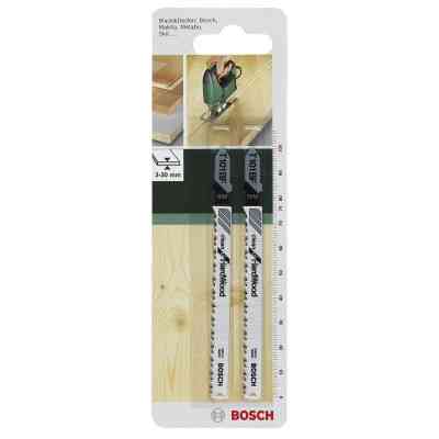 Полотно Bosch по дереву, T 101 BF, 2.7х100мм, 2шт (2.609.256.728) Винница