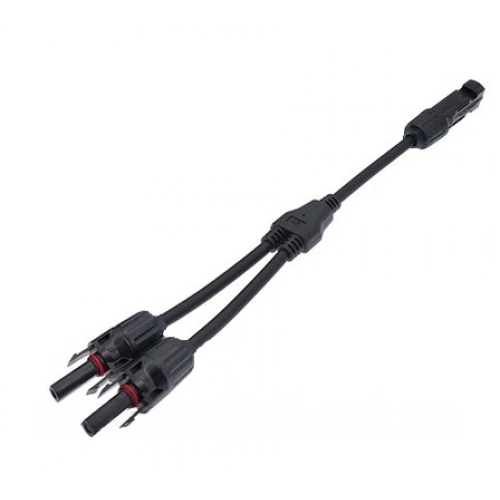 Розгалужувач MC4 Y-2 для сонячних панелей, гніздо - 2 штекера Полтава - изображение 1