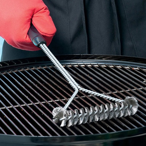 Трехсторонняя щетка для гриля с удобной ручкой Киев - изображение 8