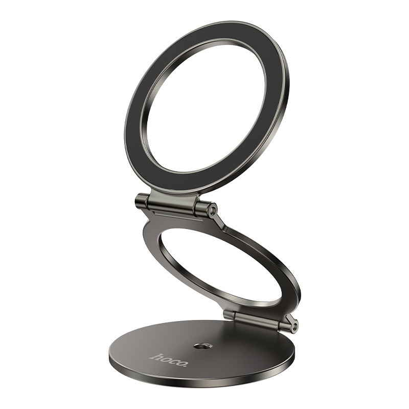 Автотримач для телефона HOCO H102 Whale magnetic ring holder(multi-scene) Metal Grey Одеса - фото 11