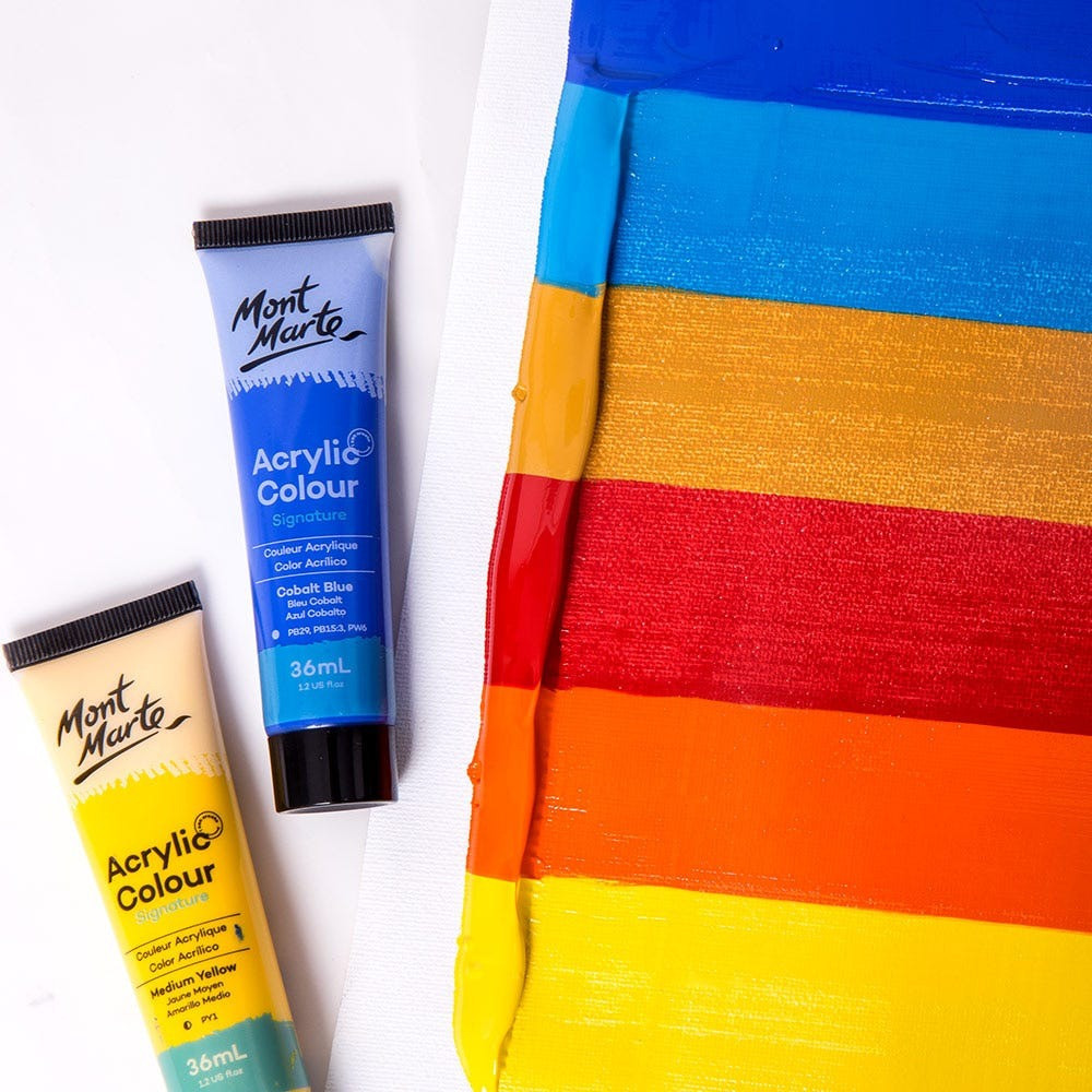 Фарби акрилові для малювання Mont Marte Acrylic Color Paint Set Signature 36pc x 36ml Кам'янець-Подільський - фото 4