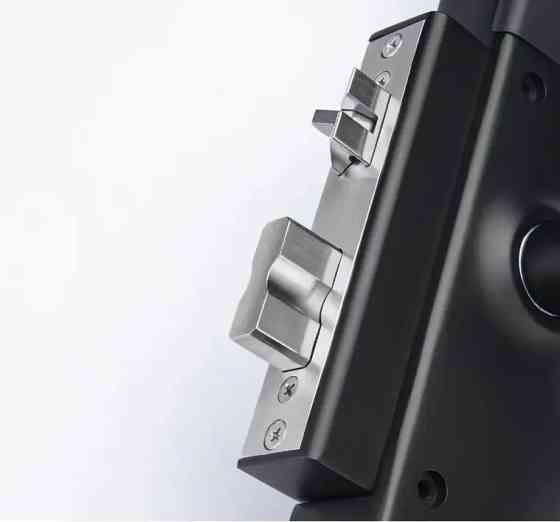 Умный дверной замок с Wi-Fi кодовый, KHS-H003 с ключ-картой и отпечатком пальца, черный Каменец-Подольский