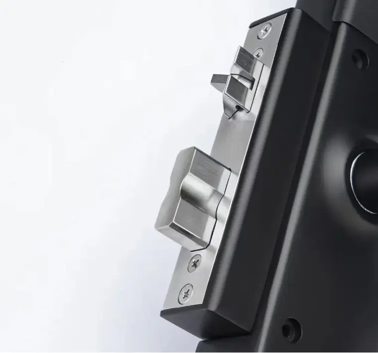 Умный дверной замок с Wi-Fi кодовый, KHS-H003 с ключ-картой и отпечатком пальца, черный Каменец-Подольский - изображение 4