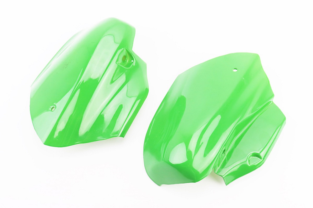 пластик - вставки переднього крила лів., прав к-кт 2шт, ЗЕЛЕНИЙ тип 2 Київ - фото 1