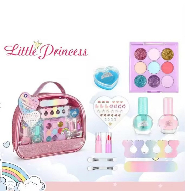 Набір дитячої косметики ігровий, косметичка прозора для макіяжу Київ - фото 2
