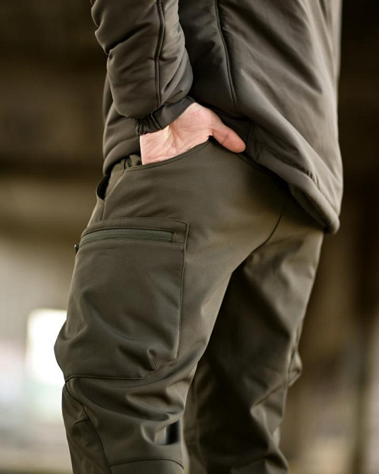 Зимний тактический костюм PANCER олива ТР6496 Одесса - изображение 10