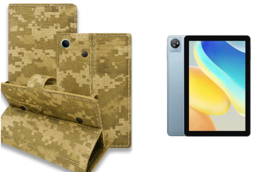 Книжка-трансформер для планшета Blackview Tab 7, Tab 7 Pro, колір Black Pixel Київ
