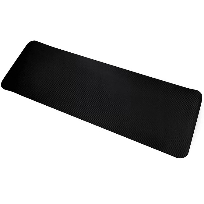 Килимок для йоги та фітнесу Power System PS-4017 NBR Fitness Yoga Mat Plus Black (180х61х1) Каменское - изображение 9
