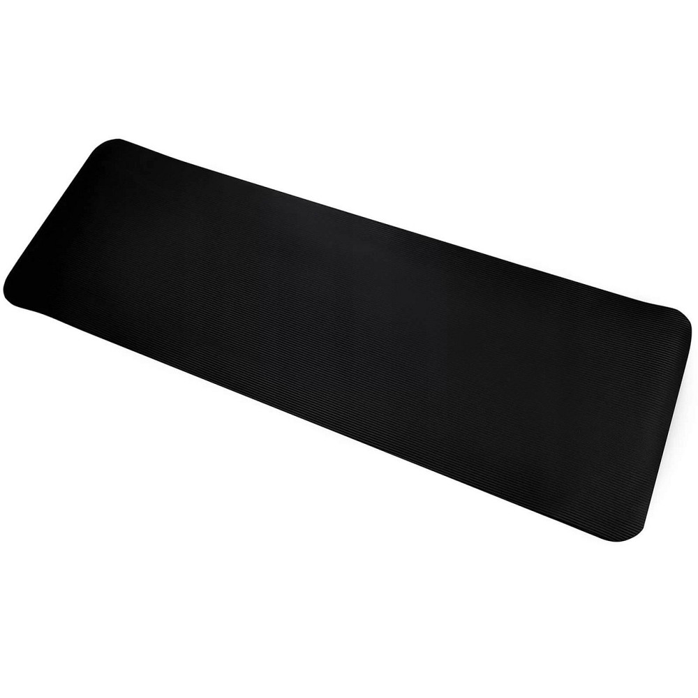 Килимок для йоги та фітнесу Power System PS-4017 NBR Fitness Yoga Mat Plus Black (180х61х1) Кам'янське - фото 9