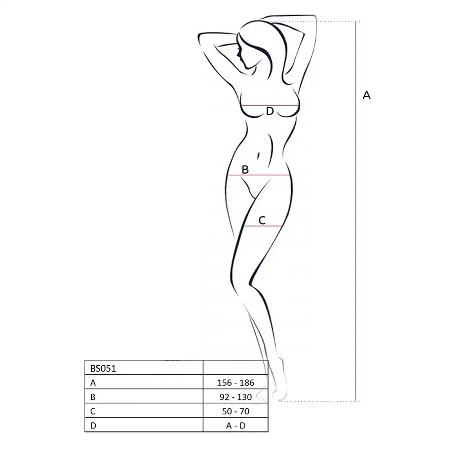 Бодістокінг Passion BS051 white, комбінезон, імітація панчох і боді Львів - фото 4