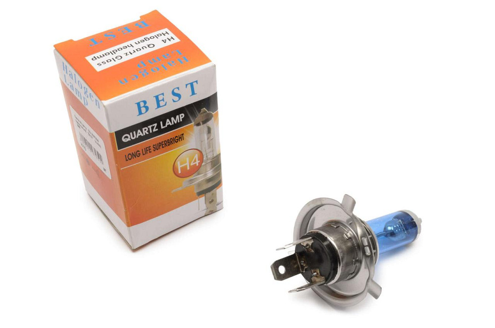 Лампа H4 (авто) 12V 35W/35W (супер білий) Мукачево - фото 1