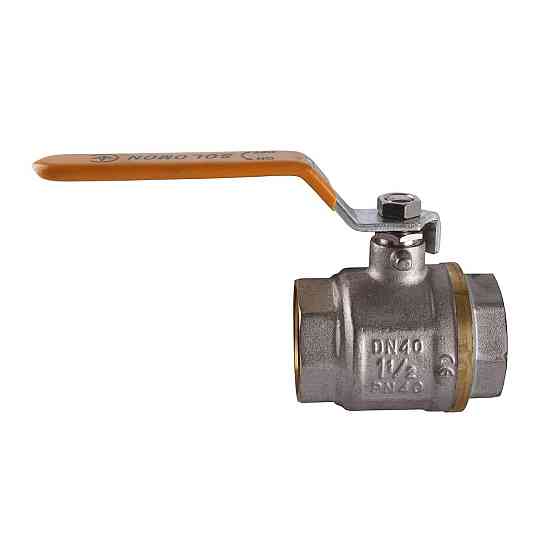 Кран кульовий прямий SOLOMON 1 1/2″ ВВ ЖР PN40 В1001 (000001496) Київ