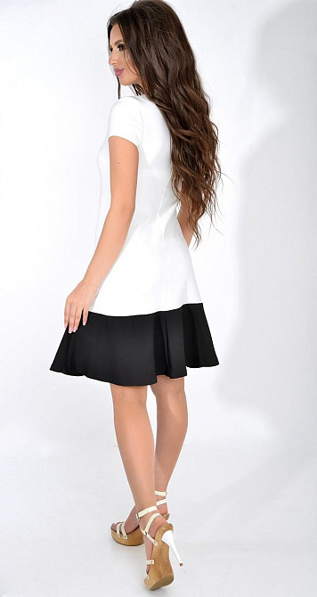 Плаття чорно-біле (42) Київ - фото 3