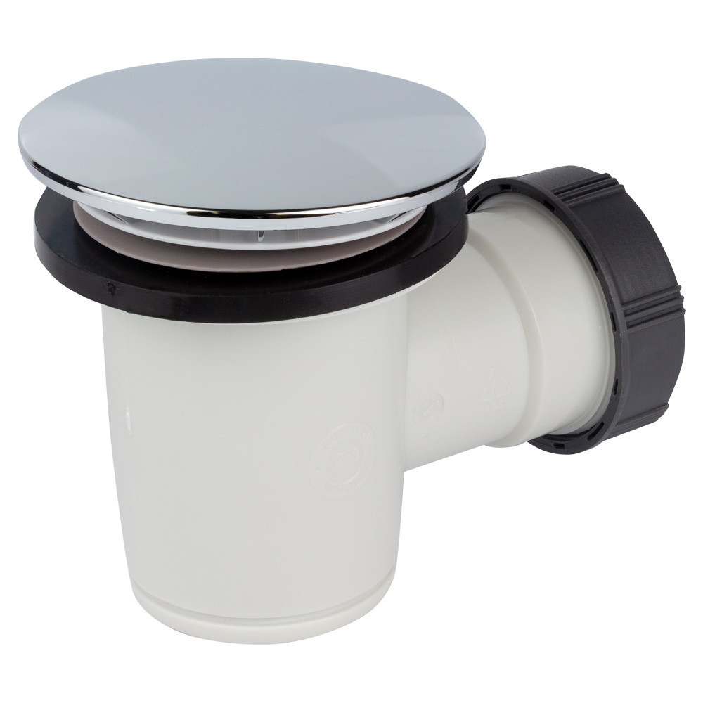 Сифон для душового піддона Tourbillon Ø 50 мм з адаптером Ø40/50 мм WIRQUIN (9544120) Київ - фото 5