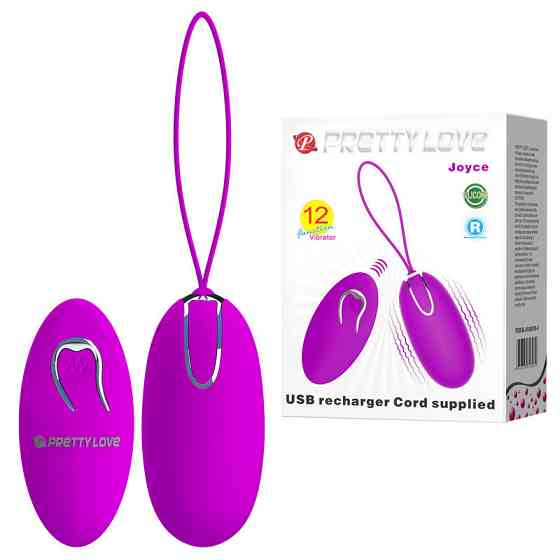 Віброяйце - Pretty Love Joyce Vibrating Egg Purple Sex Aura Київ