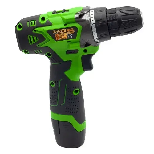 Акумуляторний шуруповерт Procraft  12 В 22 H*m,  компактний шуруповерт PA-12Li  , шуруповерт у кейсі,шурупокрут 2 акб  Li‑Ion Львів - фото 5