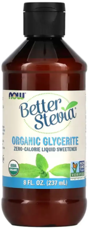 Стевия экстракт Now Foods BetterStevia® Liquid, Organic Glycerite 237ml Киев