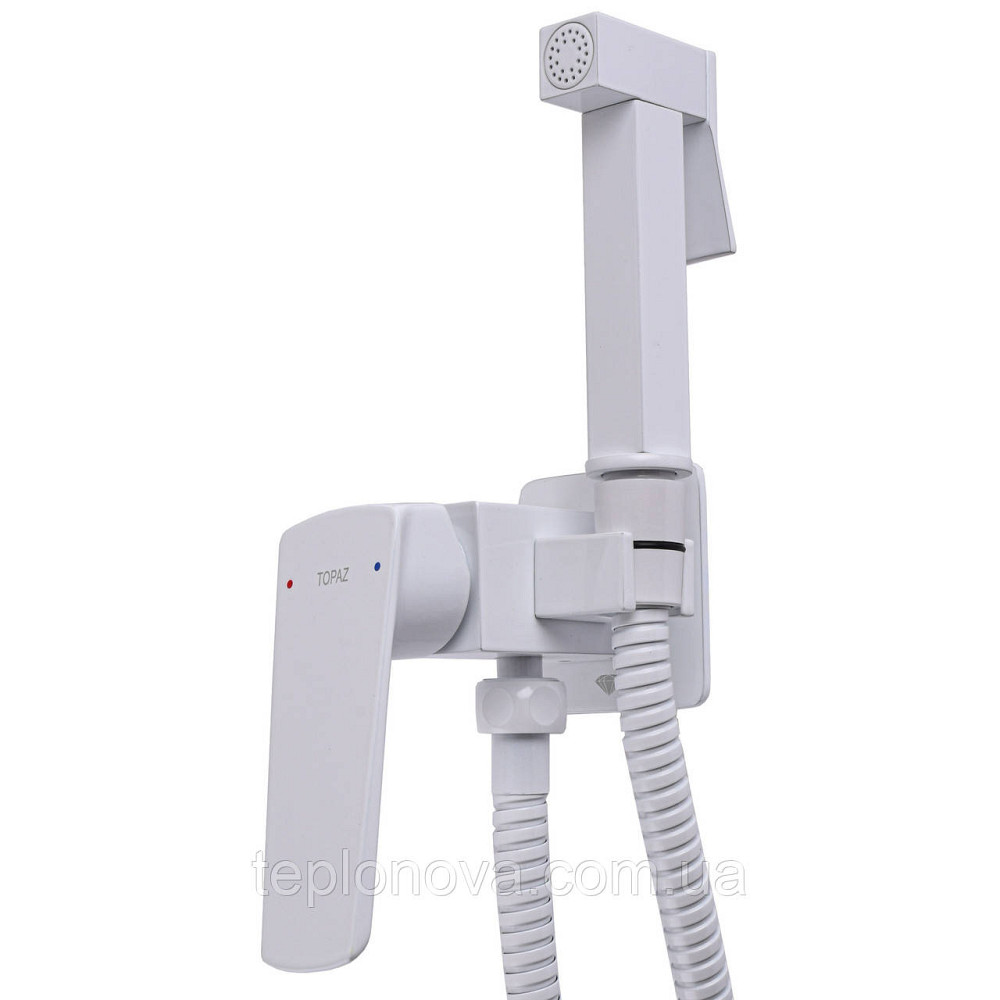 Змішувач гігієнічний TOPAZ LEXI TL 21106-H57-W Чернівці - фото 1