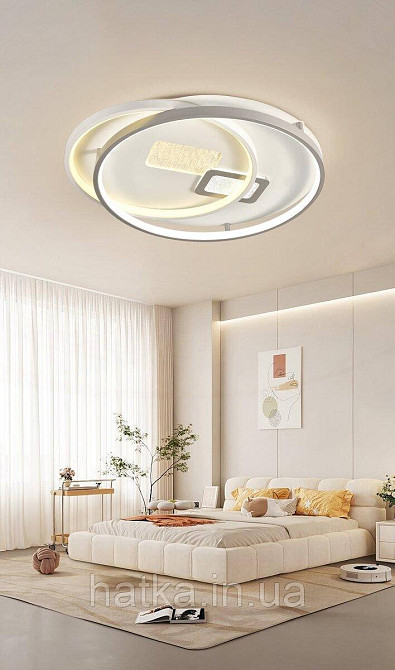 Світлодіодна пристельова люстра VALESO 2H-002, Білий Київ - фото 2