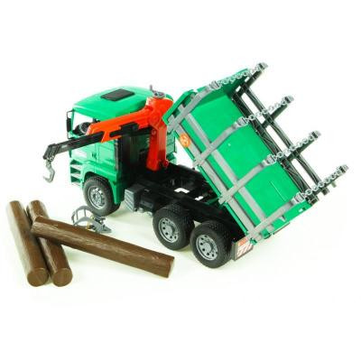 Спецтехніка Bruder MAN перевізник колод (02769) Вінниця - фото 6