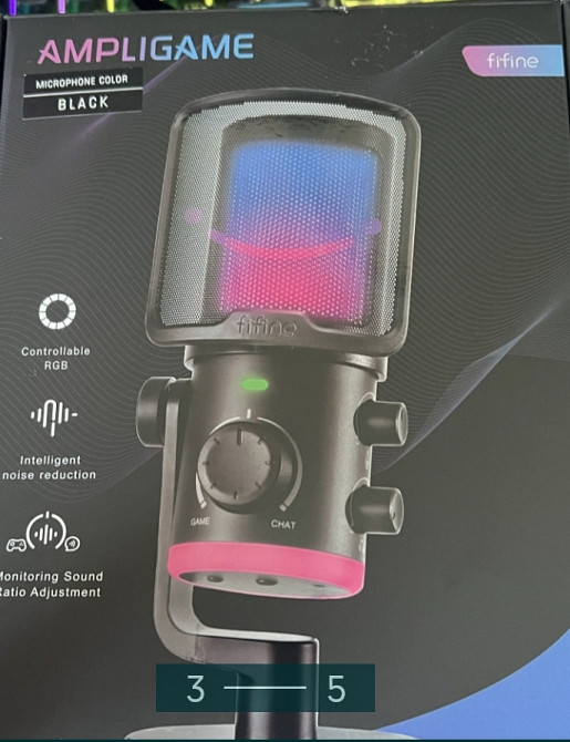 Микрофон Новый: FIFINE am6. Киев - изображение 5