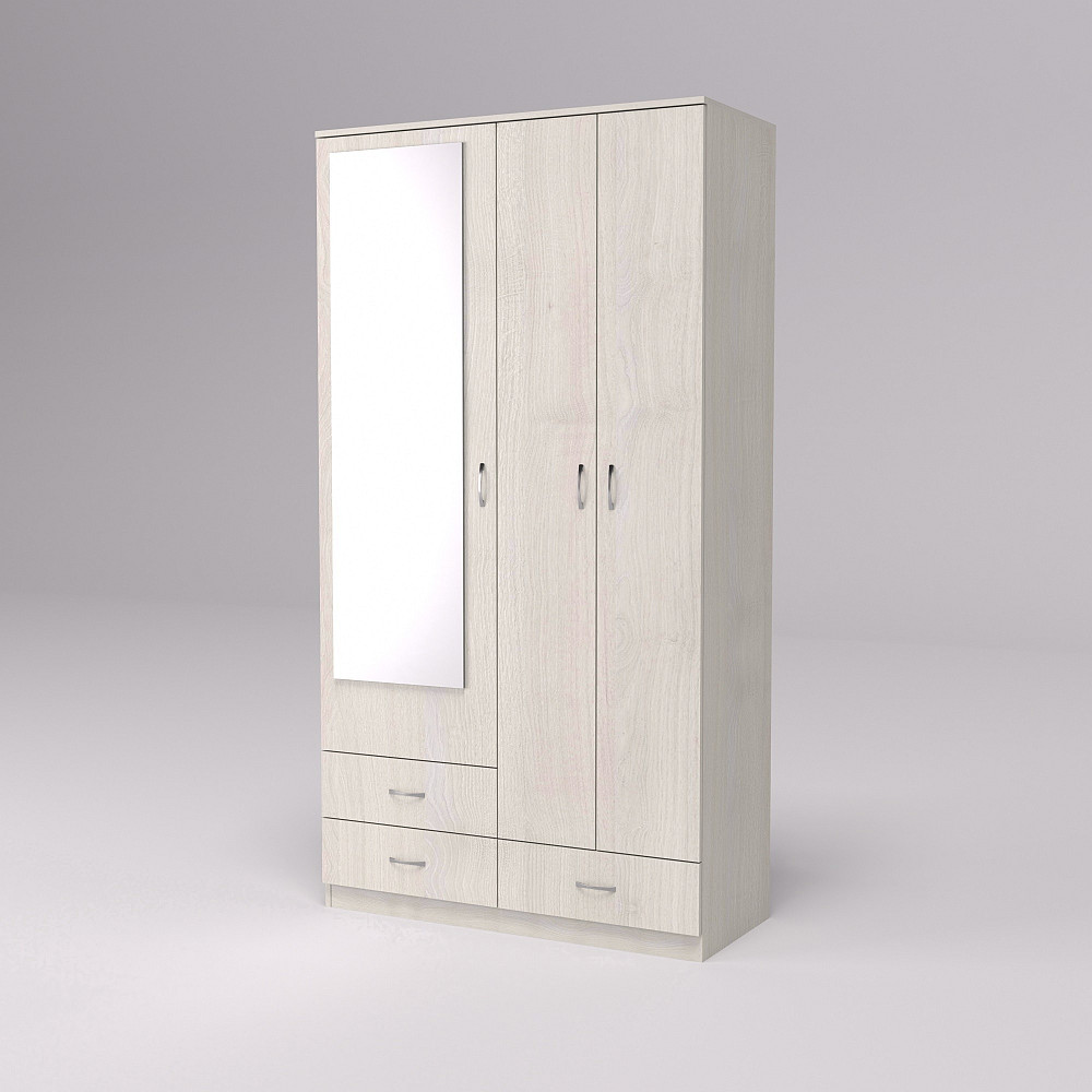 Передпокій ГКШ-8, Дуб Шамоні Світлий, 1120/480/2100 Львів - фото 3