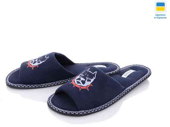 Капці чоловічі домашні відкриті сині PaGo-пігулбуль 41 розмір 44 Одеса