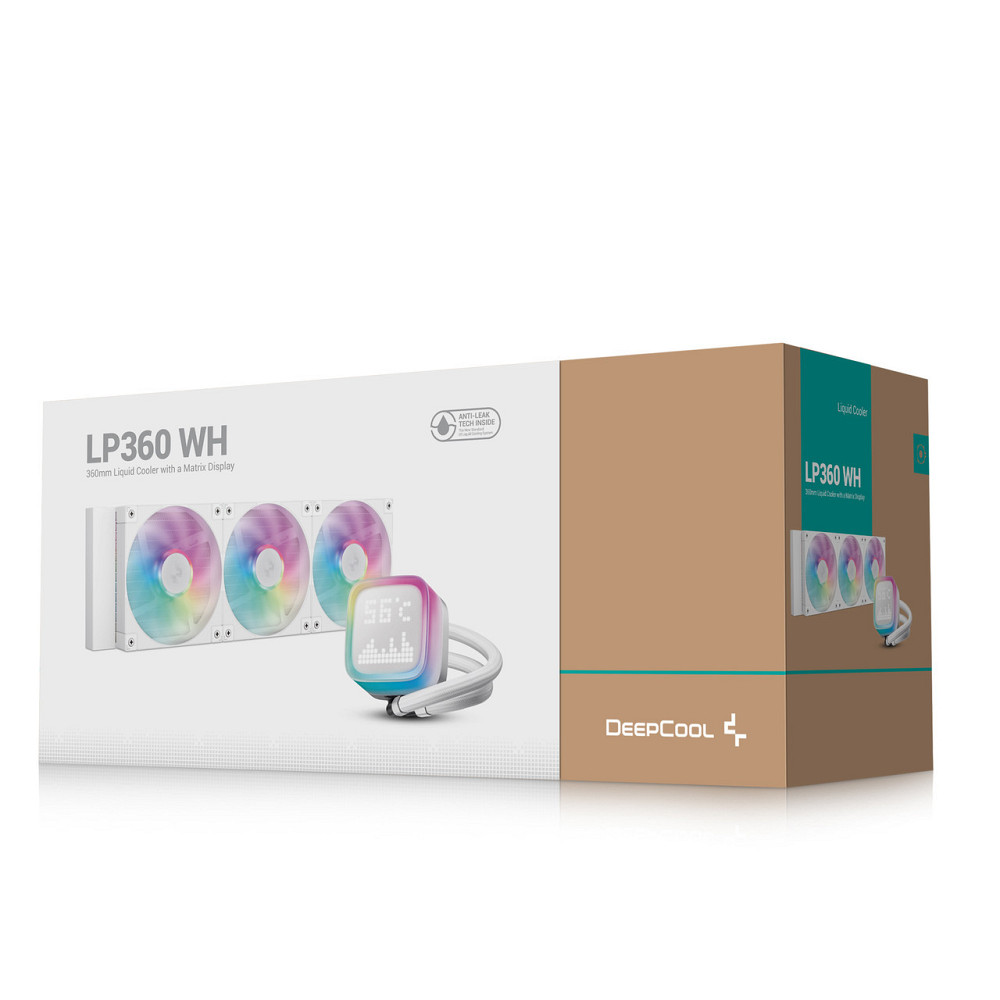 Система водяного охолодження DeepCool LP360 ARGB White (R-LP360-WHMSMC-G-1) ( Білий ) Харків - фото 3