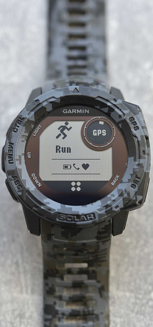 Смарт-Часи Garmin Instinct Solar camo pixel GPS Київ - фото 6