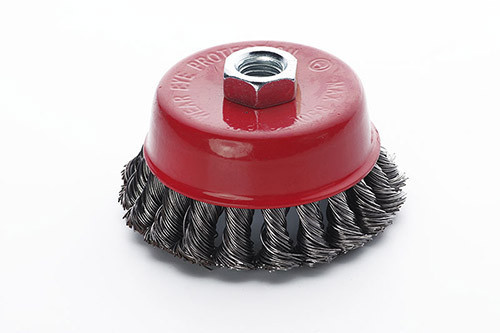 Щітка чаша сталеві витки 125 мм (УШМ) APRO Рівне - фото 1