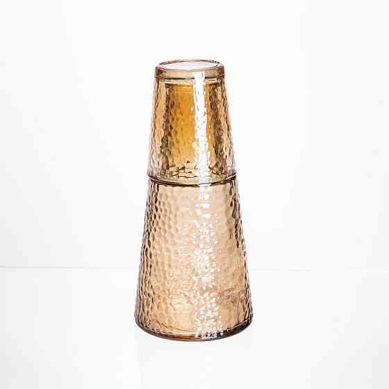 Yiwu Глечик 800 мл зі склянкою 1 (шт) 250 (мл) графин для компоту соку води лимонаду глечик для Коломия