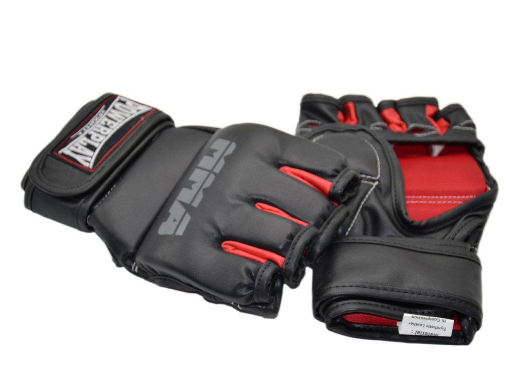 Рукавиці для MMA PowerPlay 3053 Чорно-Червоні L/XL Луцьк - фото 9