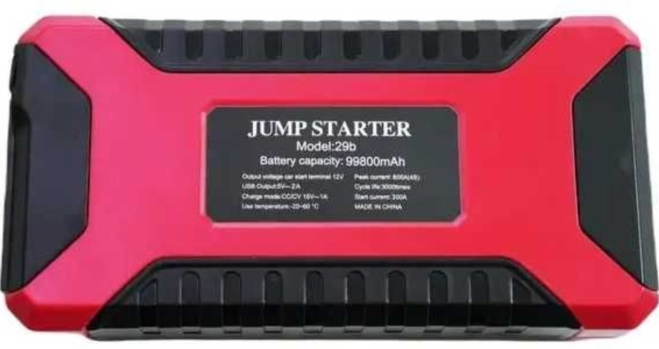 Пускозарядное устройство бустер JUMPSTARTER 99800 mAh (300/600A) ОПТ Киев - изображение 1