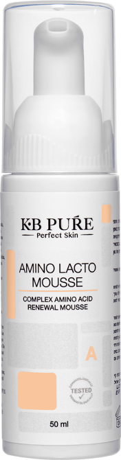 Мус для щоденного догляду за всіма типами шкіри революційний зволожуючий Amino Lacto Mousse KB Pure 50 мл Дніпро - фото 1
