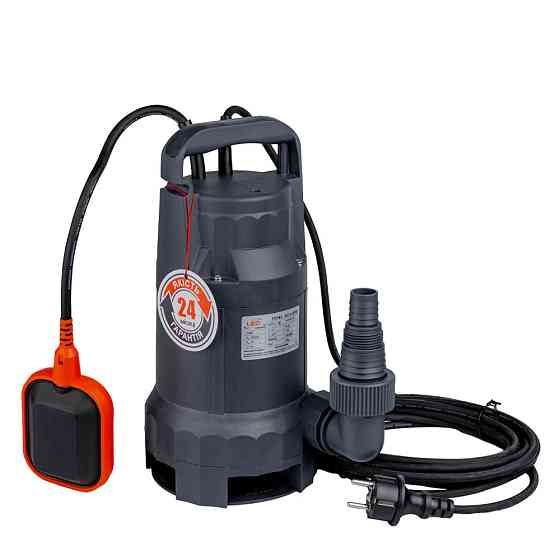 Насос дренажний садовий 0.4кВт Hmax 7м Qmax 233л/хв (част. до 25мм) LEO (773163) Рівне