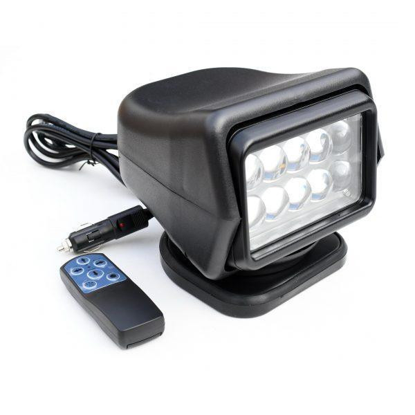 Поисковый Прожектор Пульт Led524B 4500Lm 5×10Вт для лодок катеров яхт Днепр - изображение 3