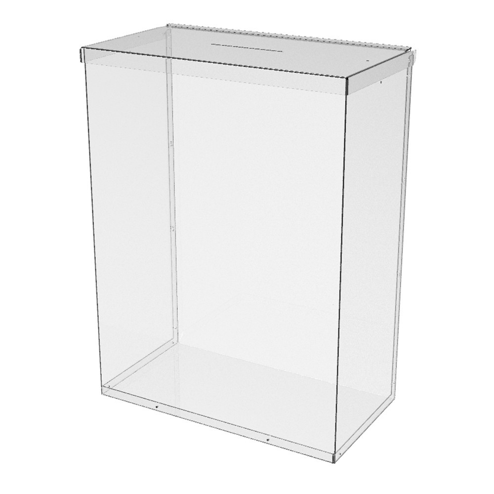 Ящик EKOSTAR с замком для пожертвований и сбора денег 370x200x500. Объем 37 литров Киев - изображение 1