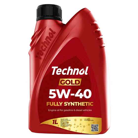 Моторне масло Technol Gold 5W-40 1л Львів