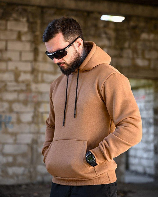 Милитари худи на флисе GENESIS  FPV койот ПП8082 Одеса - фото 4