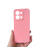 Xiaomi Poco C85 Чохол силіконовий Захист камери (рожевий)