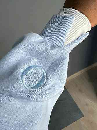 Костюм жіночий A-N 27063 світшот і джогери оверсайз з вишивкою блакитний , блакитний, S Київ