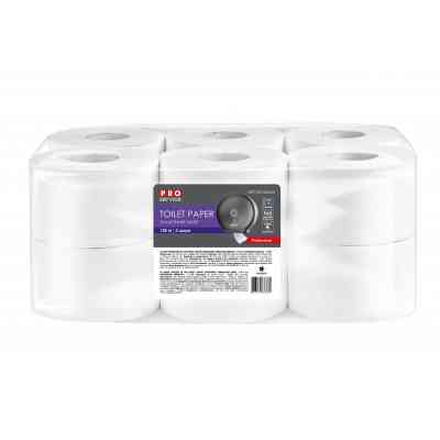 Туалетний папір PRO service Comfort для диспенсерів 2-шаровий 120 м 12 рулонів (4823071636789) Вінниця