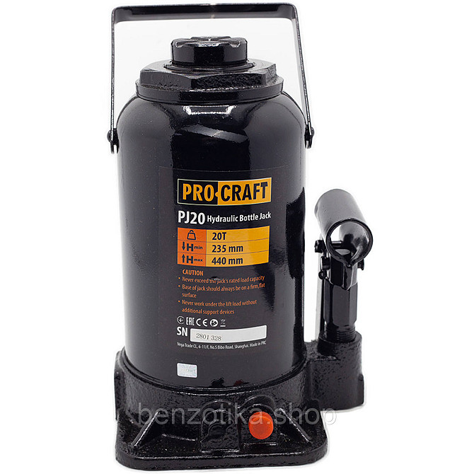 Домкрат гідравлічний Procraft PJ20 Киев - изображение 3