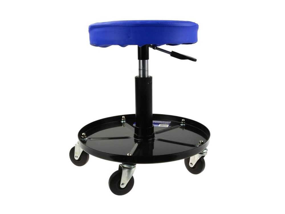 Стілець СТО "GeKo" підкатний з поличкою округлий обертовий з регулюванням висоти Киев - изображение 1