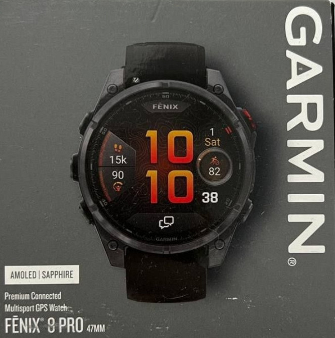 Garmin Fenix 8 Pro Sapphire 47 mm — новые, запечатанные. Київ - фото 4