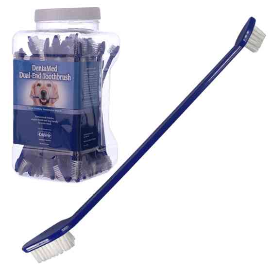 Davis Dentamed Dual-End Toothbrush ДЭВИС ЗУБНАЯ ЩЕТКА для собак и котов Киев