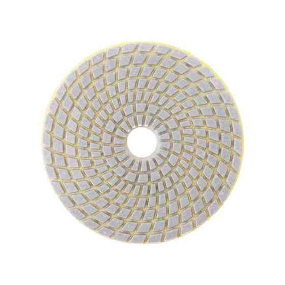 Окружность алмазная шлифовальная, гибкая на липучке 100 мм P150. INTERTOOL BT-0909 Киев