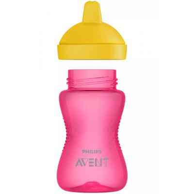 Поильник-непроливайка Philips AVENT с твердым носиком Розовая 300 мл (SCF804/04) Винница